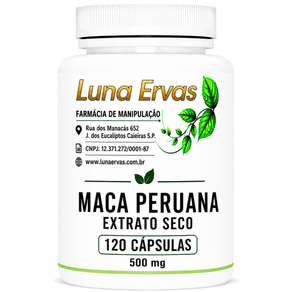 120 CAP 500 MACA PERUANA